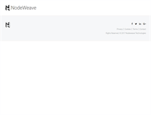 Tablet Screenshot of nodeweave.com